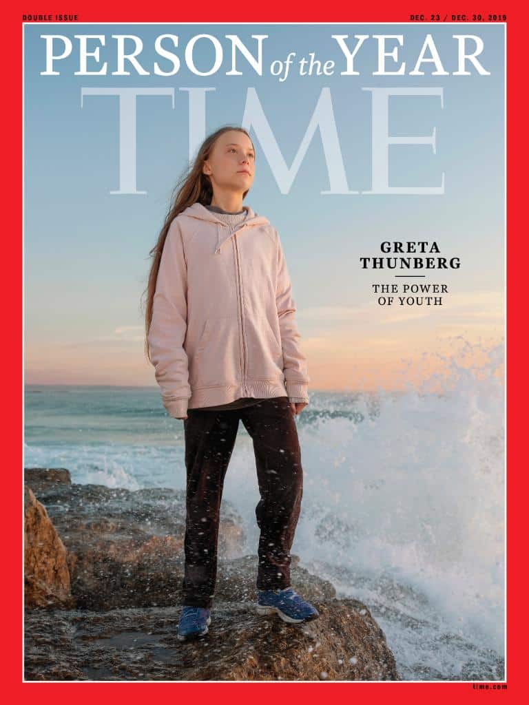 Greta Thunberg, persona del año para la revista 'Time'