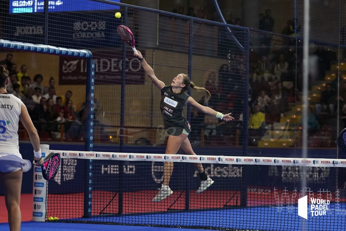 Martita Ortega en la final del Córdoba Open