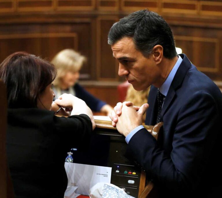 Sánchez e Iglesias ponen en práctica su pacto con los independentistas en el Congreso