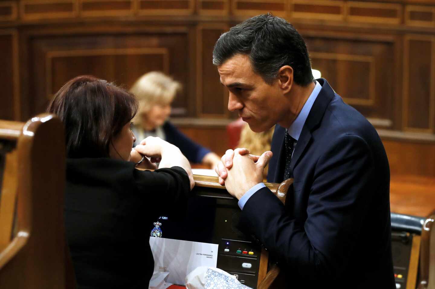 Sánchez e Iglesias ponen en práctica su pacto con los independentistas en el Congreso