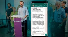 La gestora de Podemos Murcia desata una purga por chats privados de WhatsApp