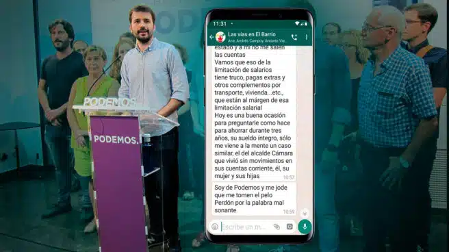 La gestora de Podemos Murcia desata una purga por chats privados de WhatsApp