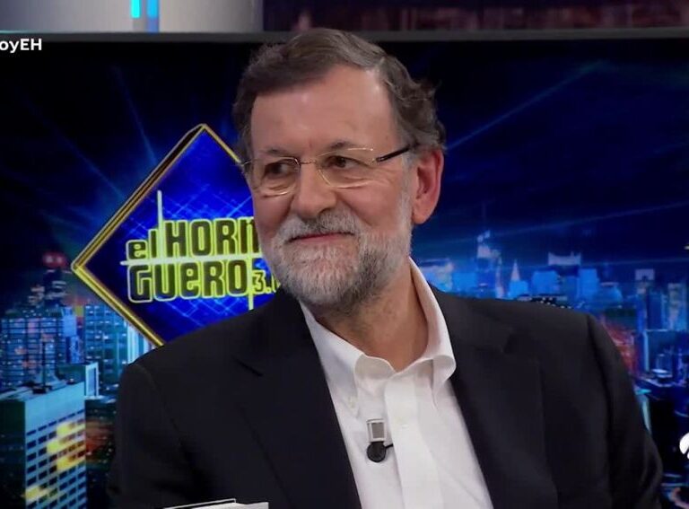 Rajoy, con Pablo Motos: siete años de presidencia resumidos en una tapa de bar