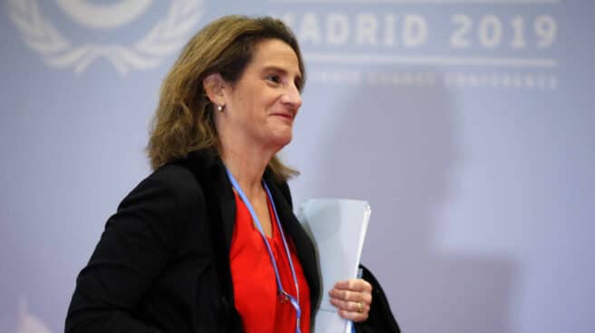 La ministra para la Transición Ecológica, Teresa Ribera.