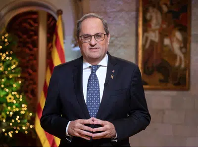 Torra exige a ERC un referéndum de autodeterminación para avalar el diálogo con el PSOE