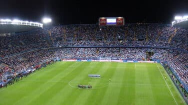 La Policía Nacional entra en el estadio del Málaga C.F por orden judicial