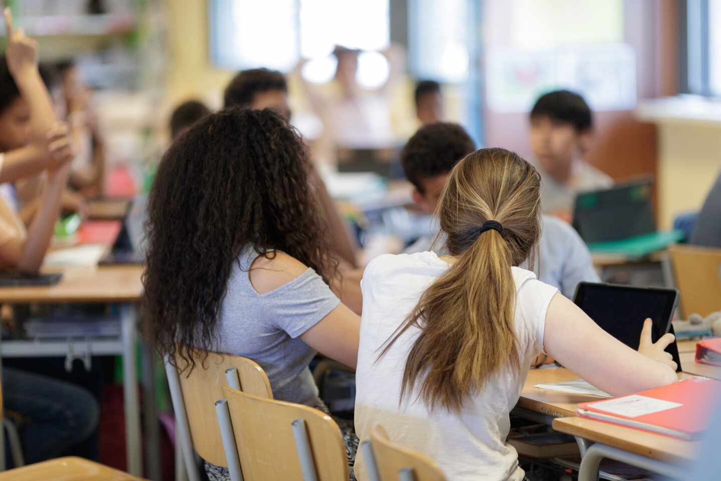 Aula de instituto.