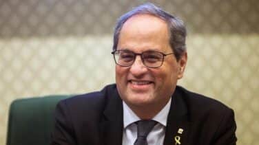 Torra prevé recibir a Sánchez en Sant Jaume con formación de gala de los Mossos