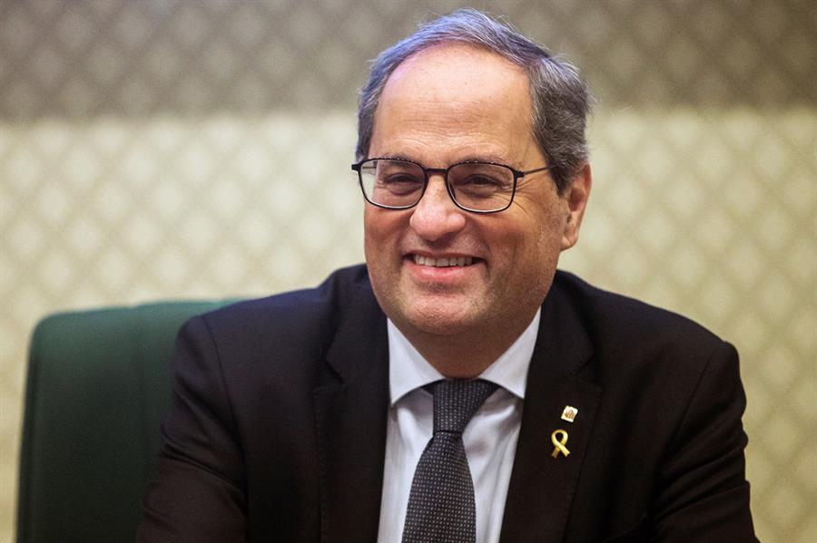 Torra anuncia que recurrirá al Supremo para que suspenda su inhabilitación