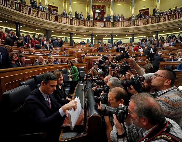 Lea aquí el discurso completo de investidura de Pedro Sánchez