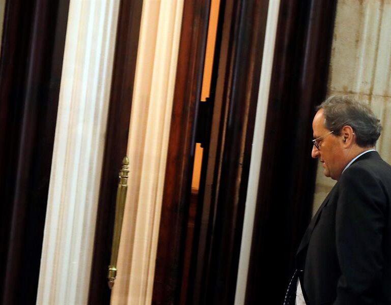 Torra pone en vilo a ERC al convocar una declaración por sorpresa