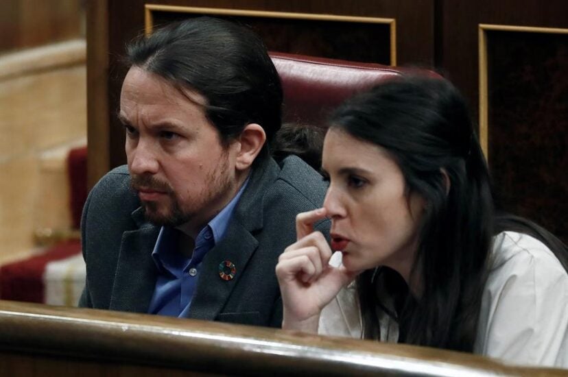 Irene Montero y Pablo Iglesias