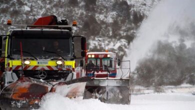 Gloria dejará entre hoy y mañana otros 20 a 40 centímetros de nieve