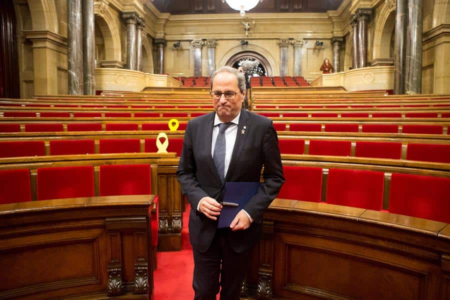 El Supremo falla a favor de Torra, que seguirá siendo diputado y presidente de la Generalitat