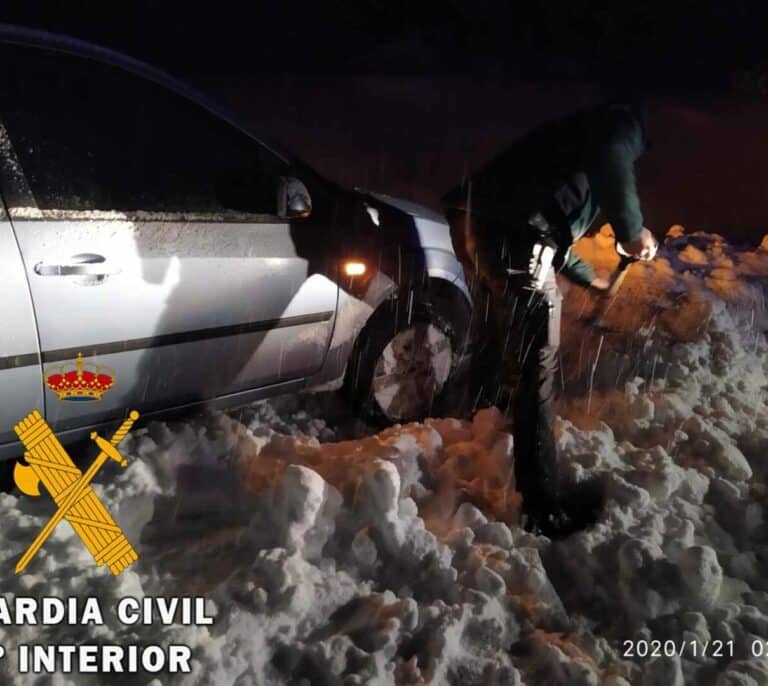 Una asociación de la Guardia Civil denuncia falta de medios contra el temporal