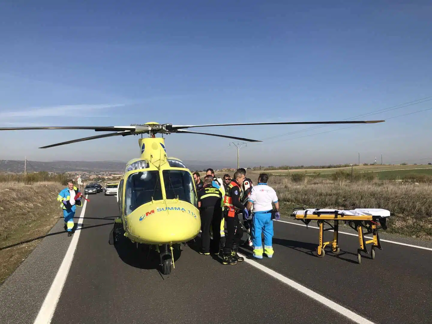 Fallece un hombre que se atragantó en La Farrapona