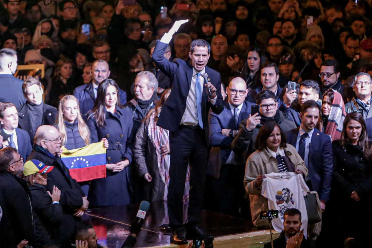 La exitosa gira internacional de Juan Guaidó y España