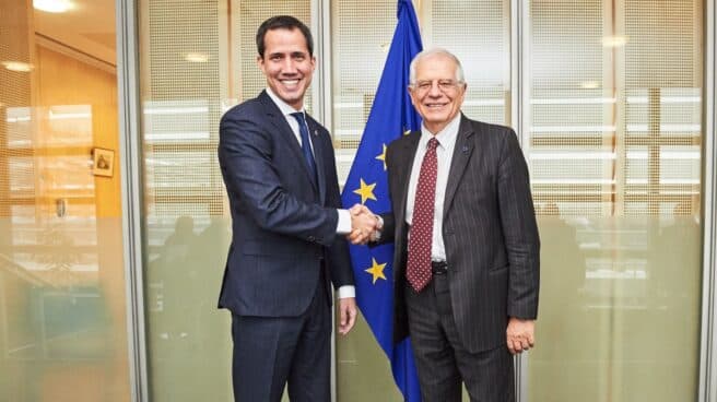 Guaido-Borrell-Bruselas Guaidó y Borrell
