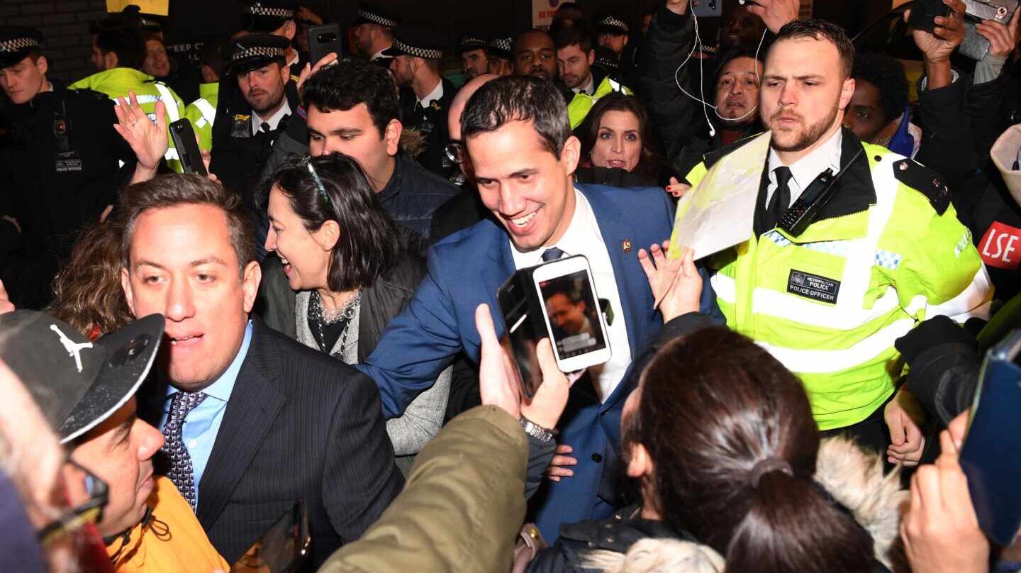 Juan Guaidó Londres