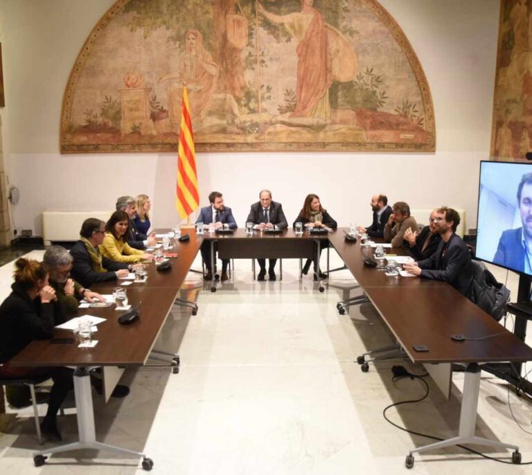 Torra blinda la autodeterminación en la negociación con Sánchez