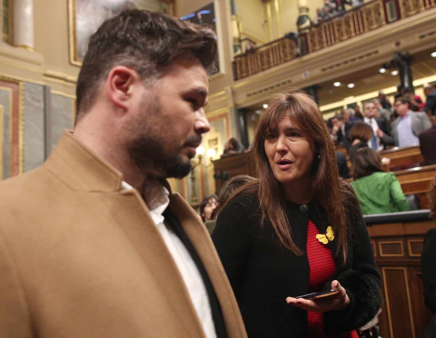 El Congreso aprueba el suplicatorio de Borràs y abre otra brecha entre JxCat y ERC