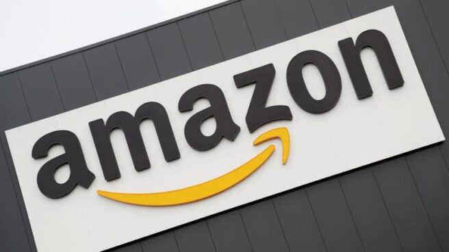 Letrero de Amazon.