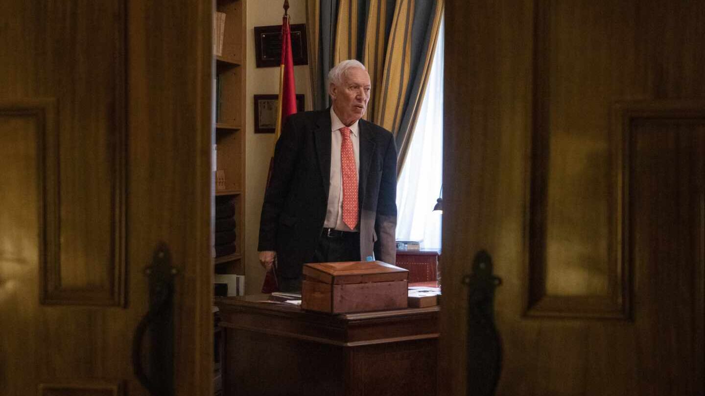 José Manuel García Margallo en su despacho