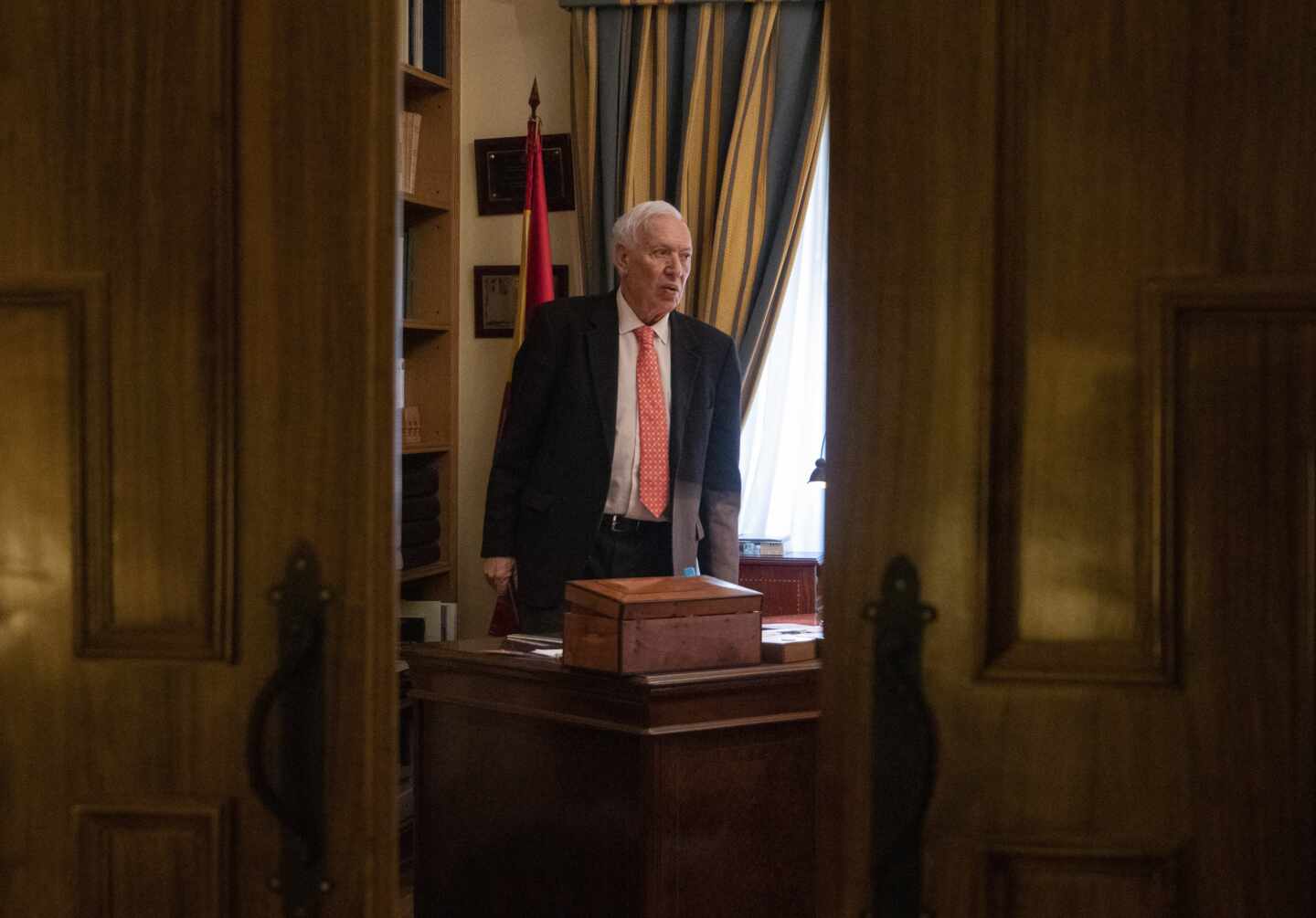 José Manuel García Margallo en su despacho