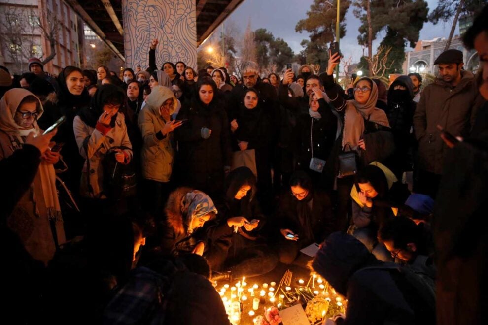 Protesta Universidad Teherán