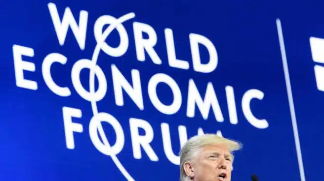 Trump en Davos: "La relación con China nunca ha sido mejor. Xi Jinping y yo nos amamos"