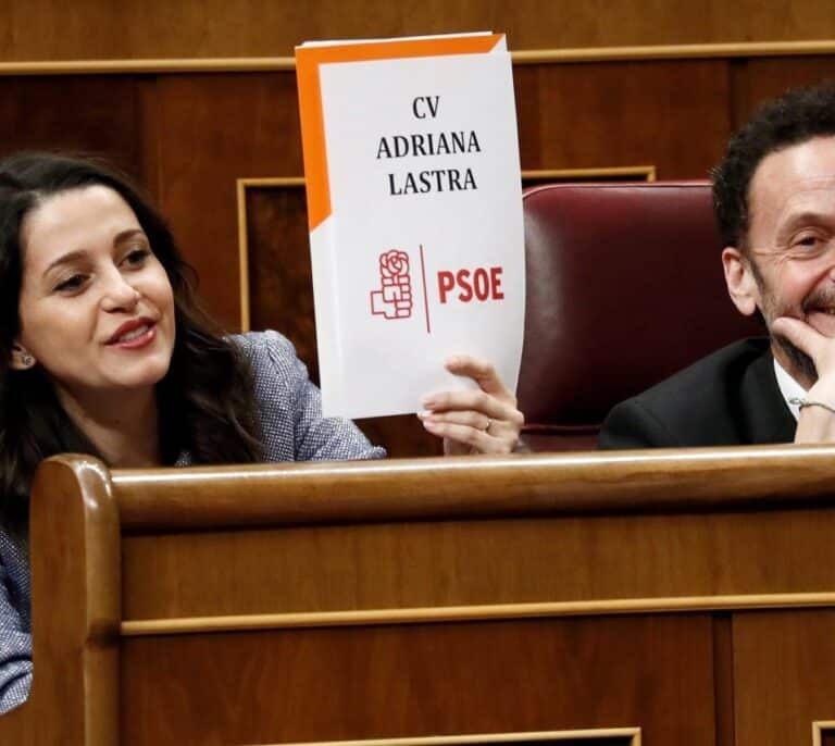 El PSOE veta a Cs en venganza por los ataques de Arrimadas a Lastra