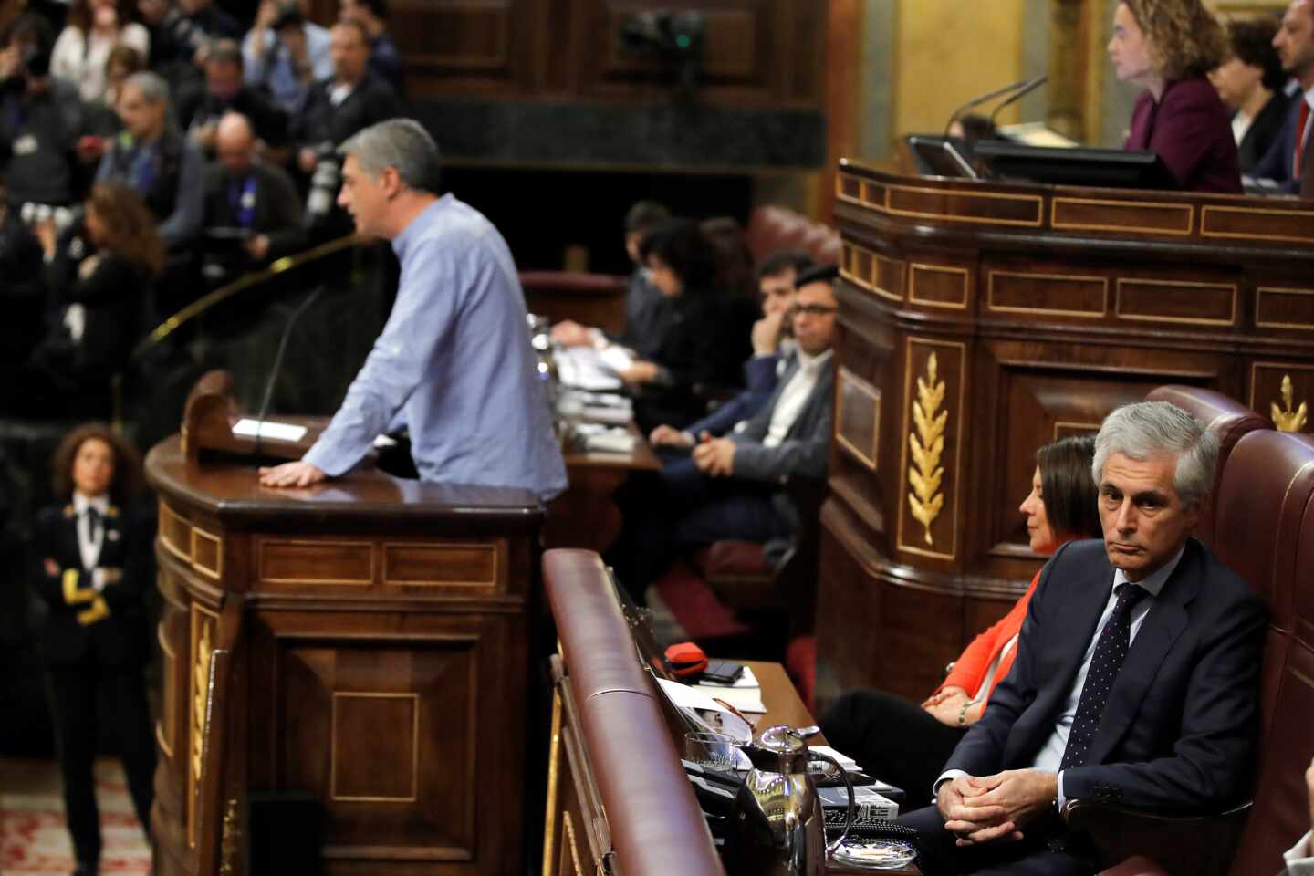 Los momentos más tensos del debate de investidura de Sánchez