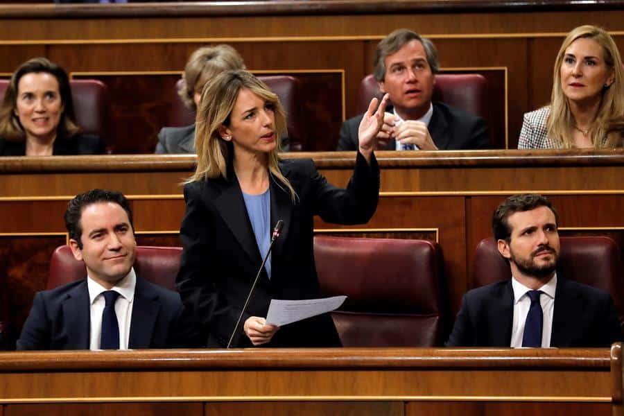 Lastra y Álvarez de Toledo se enzarzan antes del debate por el pacto PSOE-ERC: "Golpismo"