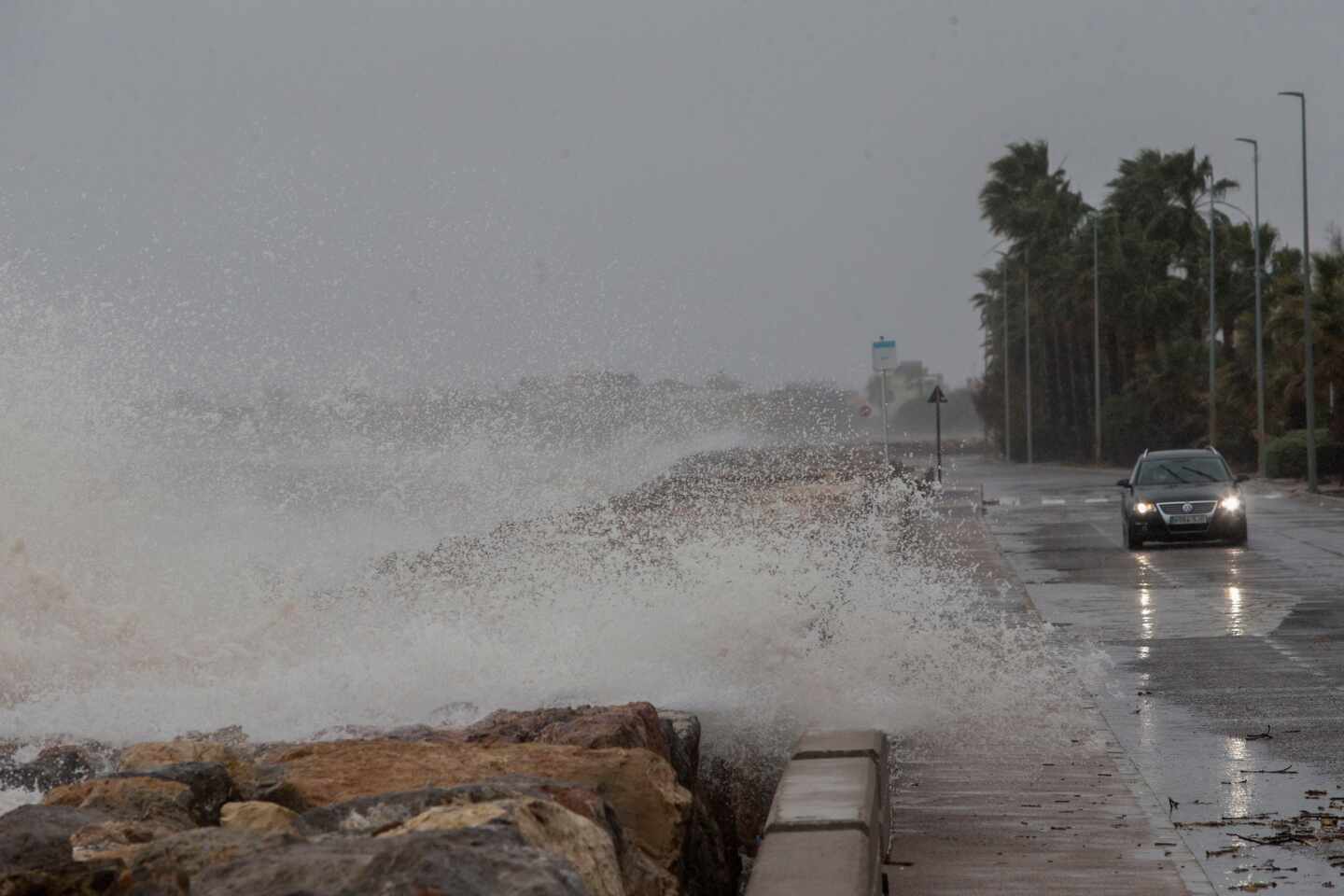 Una indigente de Gandia, segunda persona fallecida por temporal