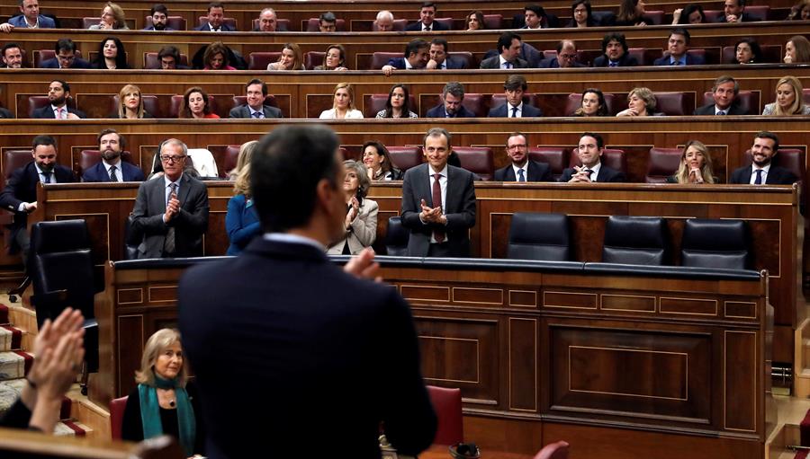 Siga en directo la segunda jornada del debate de investidura de Pedro Sánchez