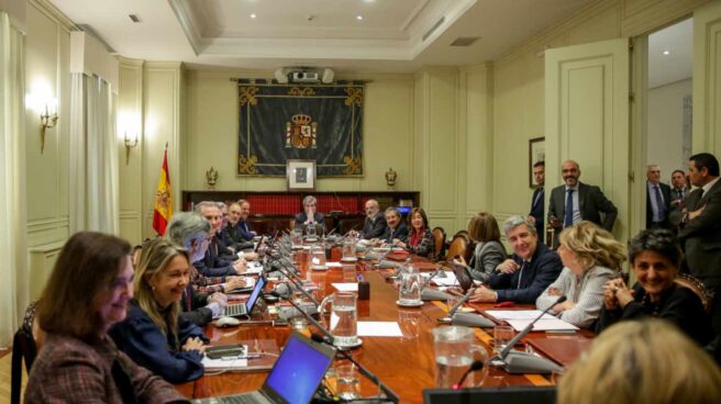 Reunión del Pleno del CGPJ sobre Dolores Delgado.