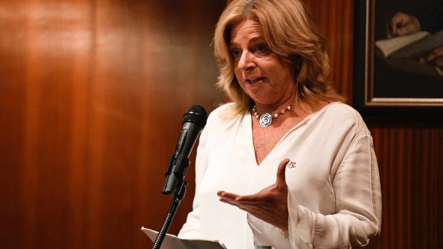 La presidenta del Colectivo de Víctimas del Terrorismo del País Vasco, COVITE, Consuelo Ordóñez.