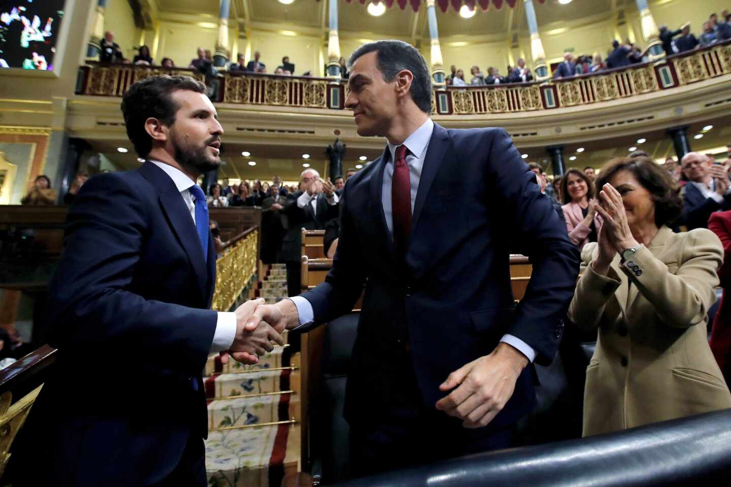 Casado denunciará ante Sánchez en Moncloa la degradación institucional del Gobierno de coalición