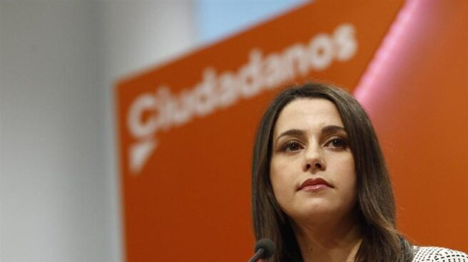La líder del grupo parlamentario de Ciudadanos, Inés Arrimadas.