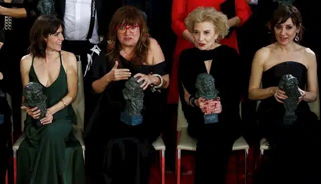 La representación de mujeres nominadas a los Goya cae este año