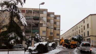 Una desaparecida al derrumbarse un edificio en Alcoy (Alicante)