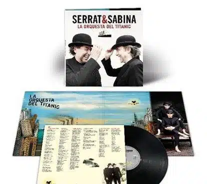 Serrat y Sabina presentan en vinilo 'La orquesta del Titanic' antes de sus conciertos