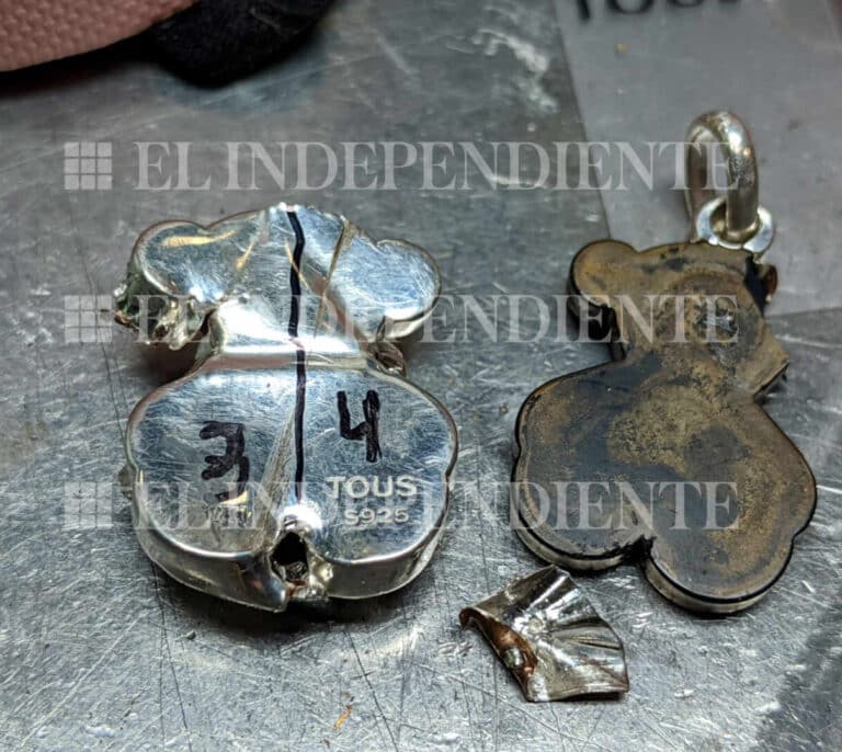 Las joyas de Tous que analizó la Universidad de Córdoba tenían un máximo de plata del 66,2 %