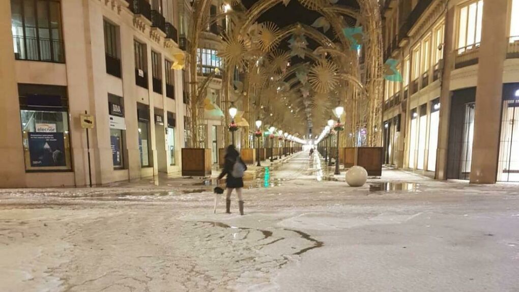 Málaga activa el plan parcial de emergencia municipal por la granizada