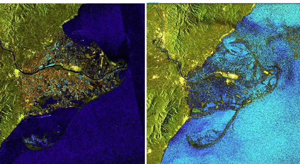 El Delta del Ebro "desaparece" por el impacto del temporal Gloria