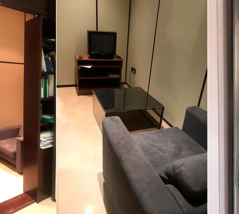 Un ex alto cargo andaluz ocultaba un habitáculo con hidromasaje en su despacho