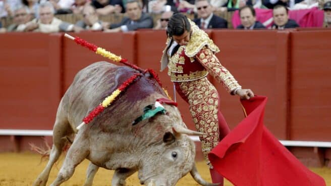 Morante de la Puebla, en La Maestranza de Sevilla.