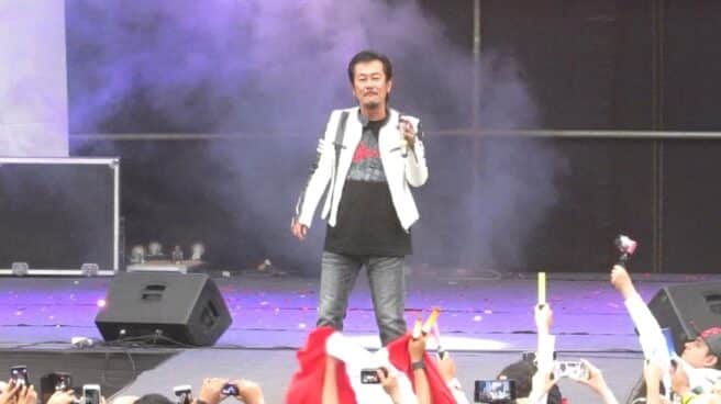Hiroki Takahasi en un concierto.