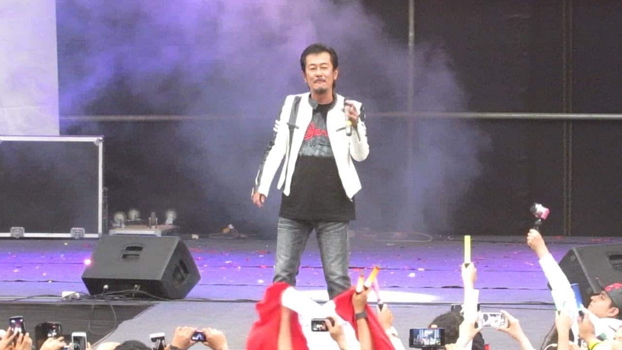 El cantante japonés de 'Dragon Ball', herido grave tras caerse en el Wizink Center de Madrid