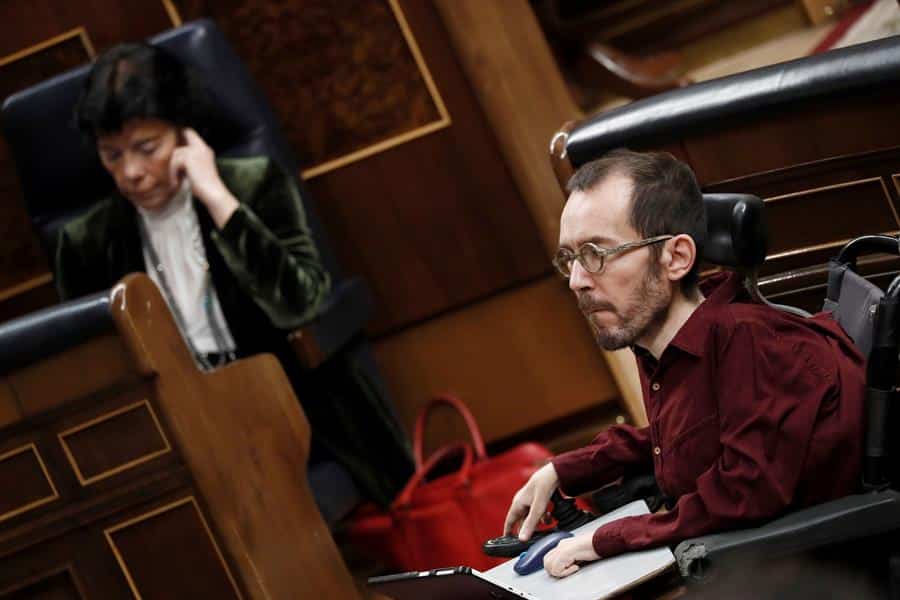 Echenique será el nuevo portavoz de Podemos en el Congreso tras el 'ascenso' de Irene Montero